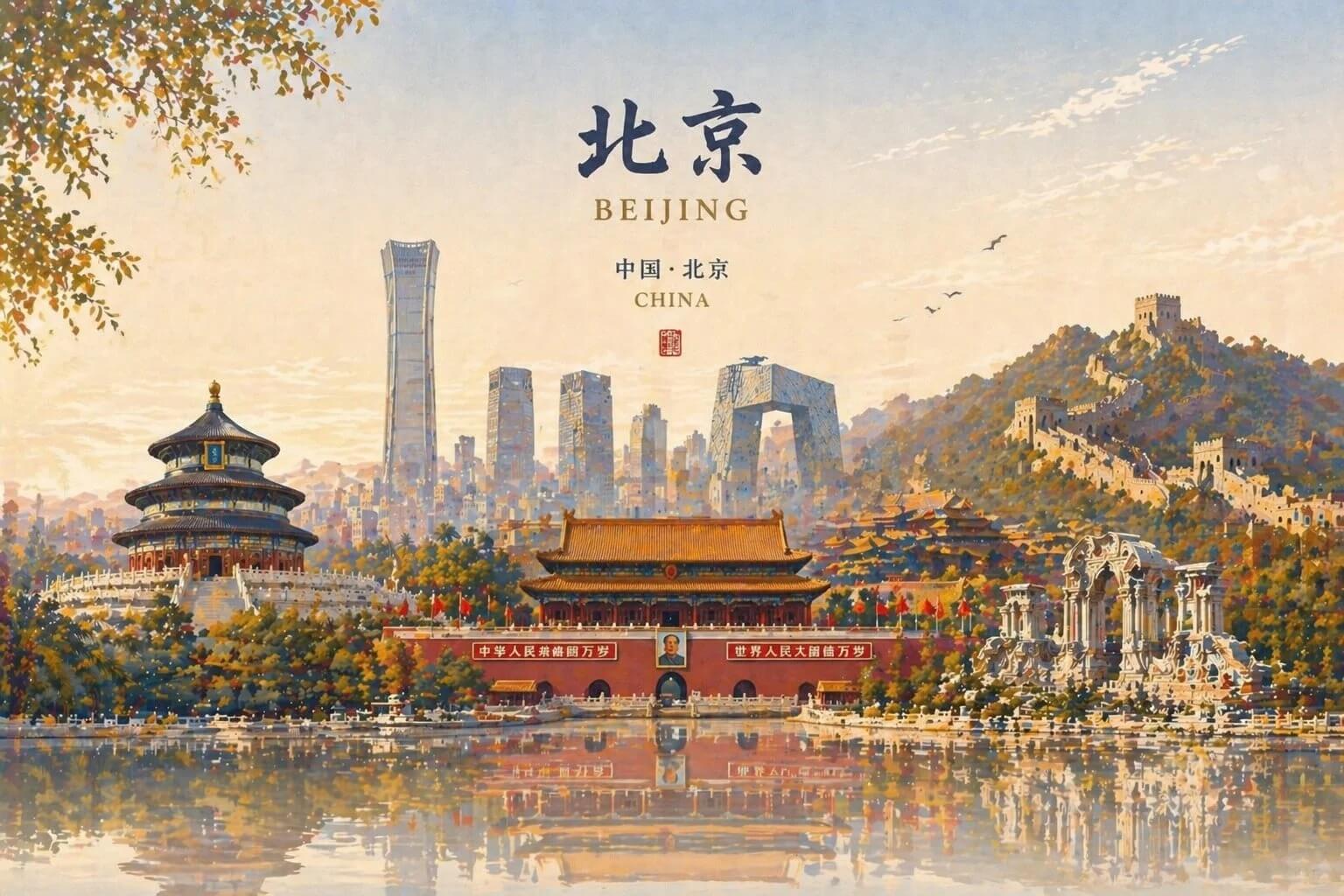 Beijing travel scene